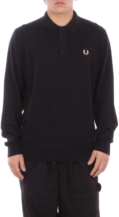 Fred Perry Sweaters Black