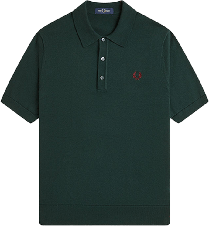 Fred Perry Fred Perry Cotton Knitted Shirt