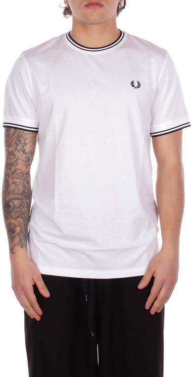 Fred Perry T-Shirts And Polos White