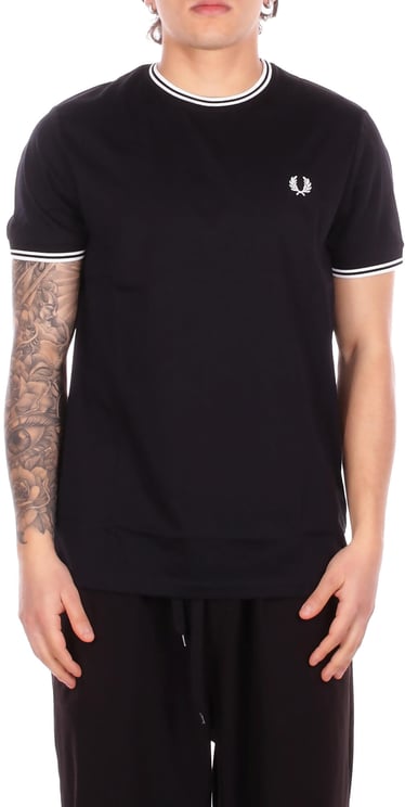 Fred Perry T-Shirts And Polos Black