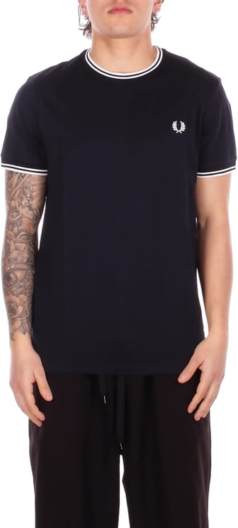 Fred Perry T-Shirts And Polos Navy