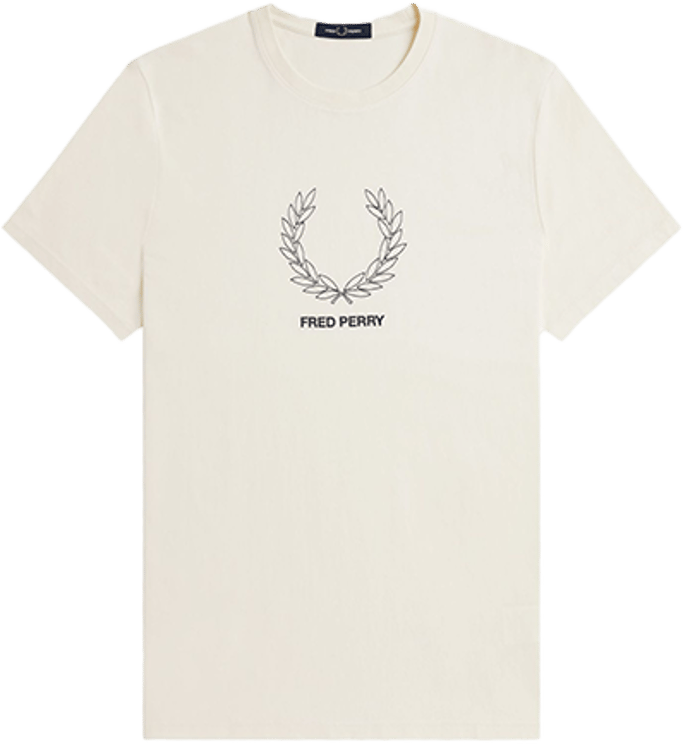 Fred Perry Fred Perry Outline Laurel Wreath T-Shirt