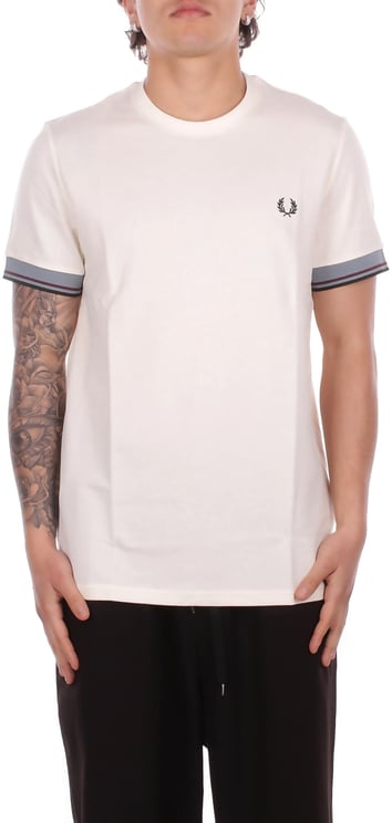 Fred Perry T-Shirts And Polos Ecru