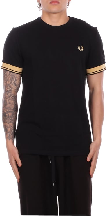 Fred Perry T-Shirts And Polos Black