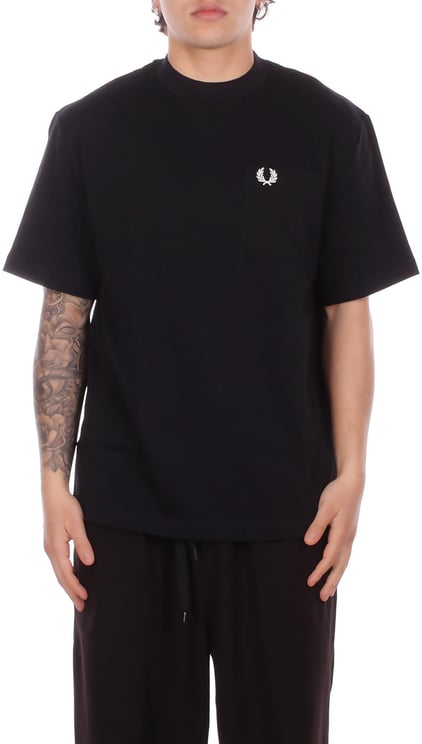 Fred Perry T-Shirts And Polos Black