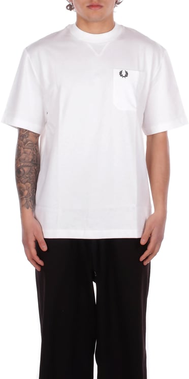 Fred Perry T-Shirts And Polos White