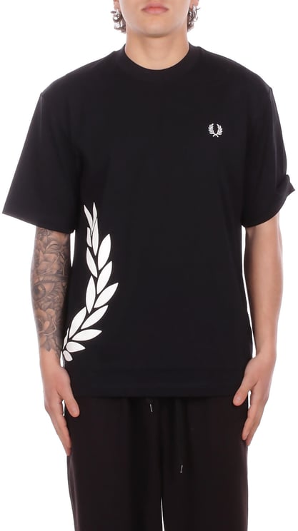 Fred Perry T-Shirts And Polos Black