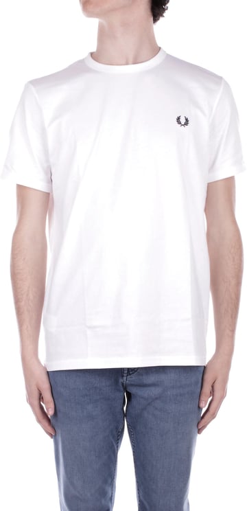 Fred Perry T-Shirts And Polos White