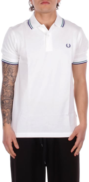 Fred Perry T-Shirts And Polos White