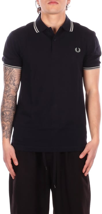 Fred Perry T-Shirts And Polos Navy Green