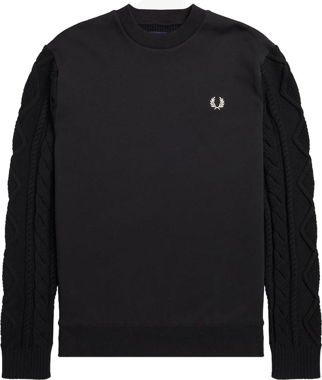 Fred Perry Sweatshirt Black