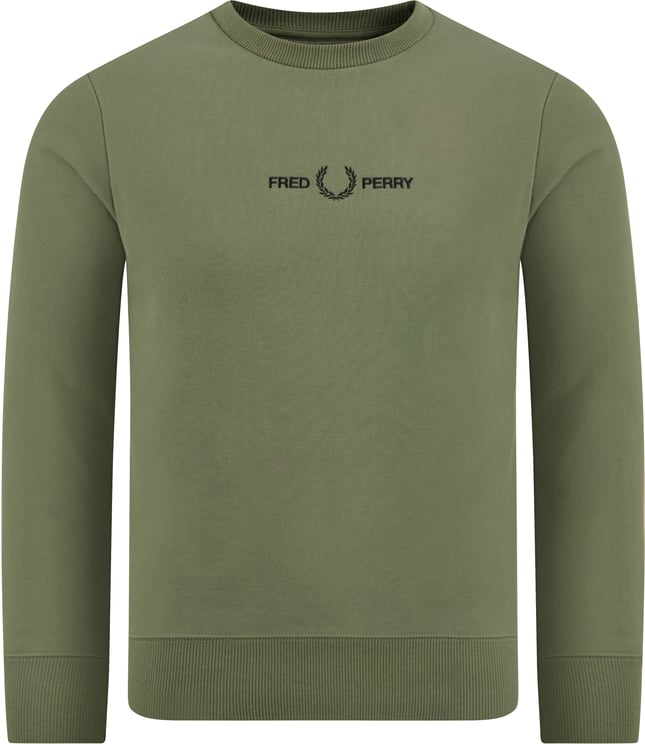 Fred Perry Sweater Groen