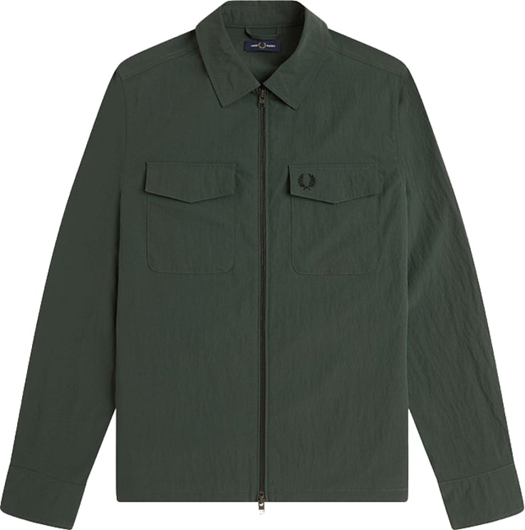 Fred Perry Fred Perry Zip Through Overshirt