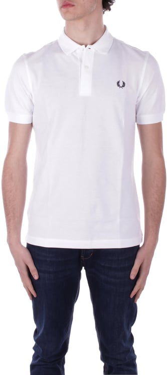 Fred Perry T-Shirts And Polos White