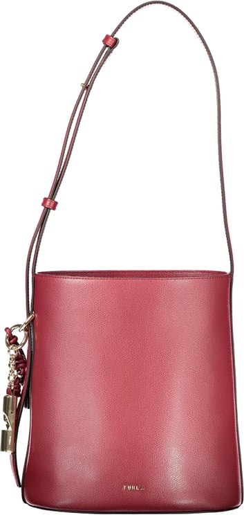 Furla Furla Rosso Leather Woman Bucket Bag