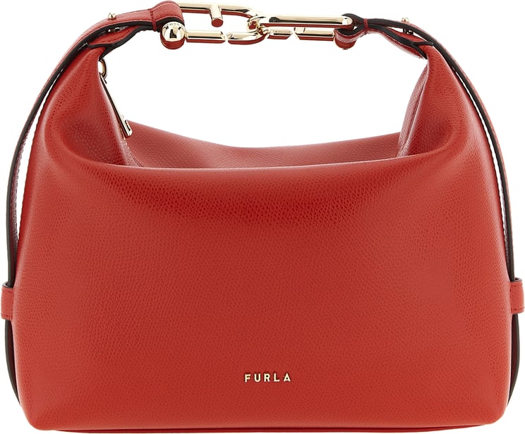 Furla Furla Multicolor Calfskin Shoulder Bag