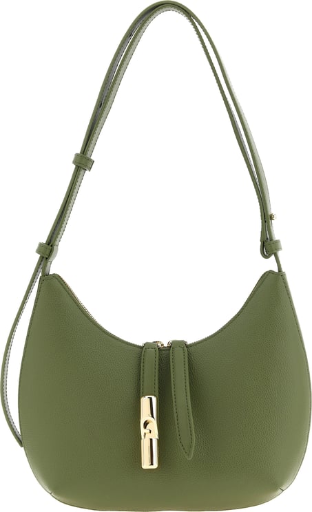 Furla Furla Bicolor Calfskin Shoulder Bag