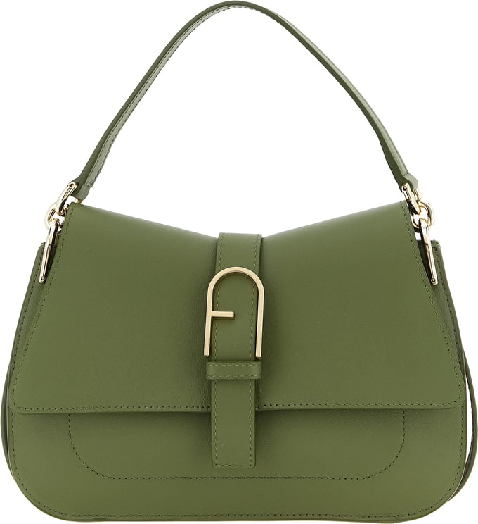 Furla Furla Bicolor Calfskin Shoulder Bag