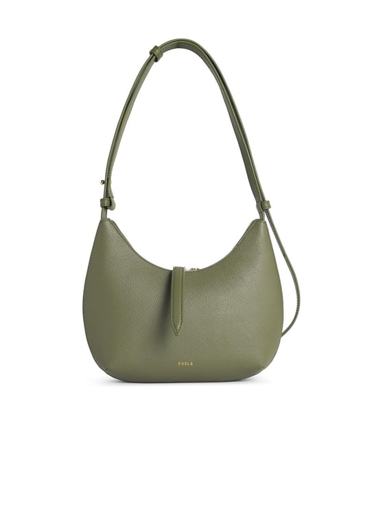 Furla 'S  Goccia' Avocado Leather Shoulder Bag
