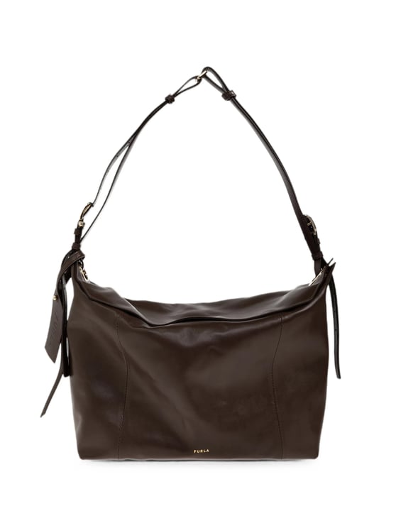 Furla Rectangular Shoulder Bag in Smooth Leather