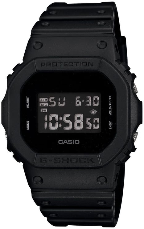 G-Shock G Shock Horloge DW-5600UBB-1ER Zwart Digitaal 200m Waterdicht