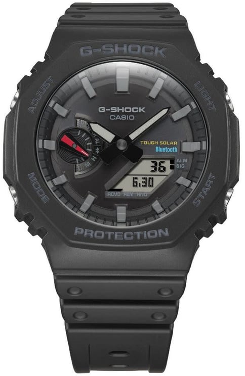 G-Shock G-Shock Horloge GA-B2100-1AER Digitaal Analoog Zwart