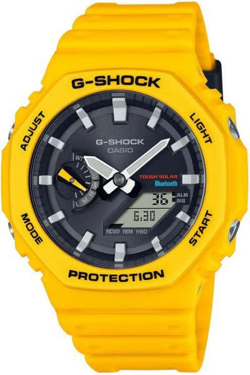 G-Shock CASIO G-Shock Horloge GA-B2100C-9AER Digitaal Analoog Geel