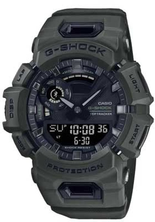 G-Shock Casio G-Shock Horloge GBA-900UU-3AER Analoog Digitaal Army Green met Zwarte Accenten