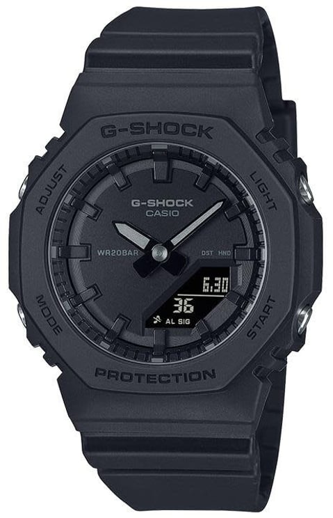 G-Shock Casio G-Shock Horloge GMA-P2100BB-1AER Analoog Digitaal Zwart