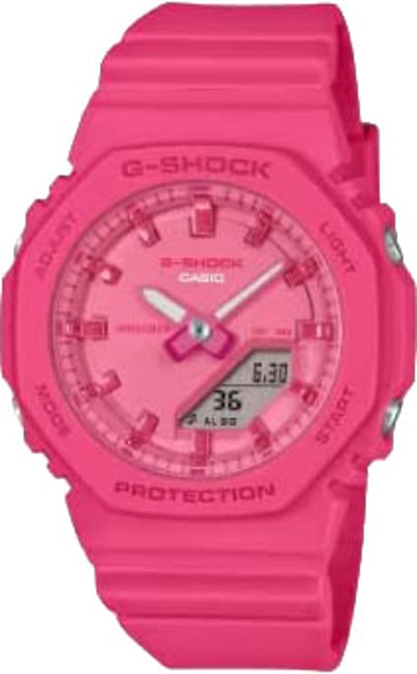 G-Shock Casio G-Shock Horloge GMA-P2100PP-4AER Analoog Digitaal Roze 38mm