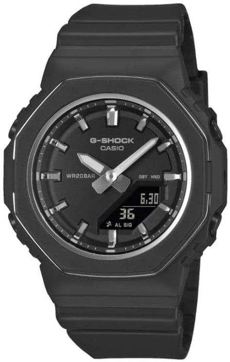 G-Shock Casio G-Shock Horloge GMA-P2110-1AER Staal Wijzerplaat 40mm met Kunststofband Waterdichtheid 20m