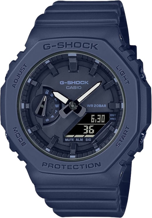 G-Shock Casio G- Shock Horloge GMA-S2100BA-2A1ER Analoog Digitaal Quartz Blauw