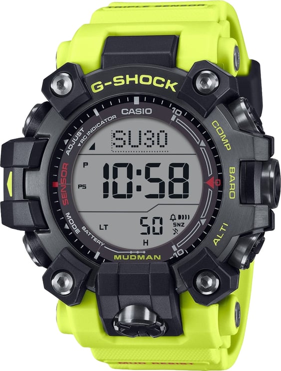 G-Shock G-Shock Mudman - Horloge - Limoen