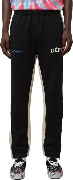 GALLERY DEPT 2K FIT SWEATPANTS WASHED BLACK/OFF WHITE