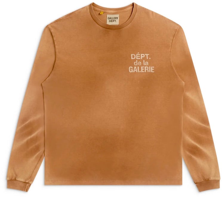 GALLERY DEPT Gallery Dept. French Longsleeve 'Cocoa' (Vintage Washing)