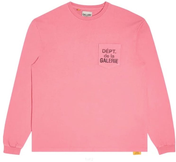 GALLERY DEPT Gallery Dept. De La Galerie Longsleeve (Zalm)