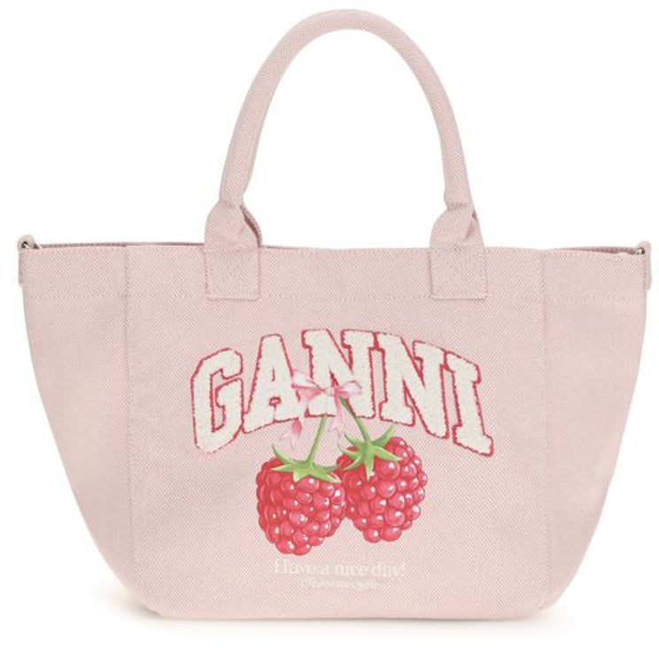 Ganni Ganni Multicolor Recycled Polyester Shoulder Bag