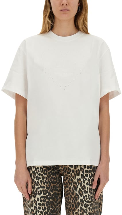 Ganni T-SHIRT "HEART"