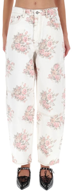 Ganni FLOWER JEANS