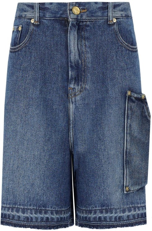 Ganni GANNI DENIM BERMUDA SHORTS