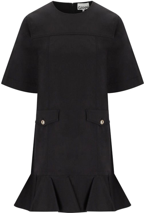Ganni GANNI STRETCH MINI DRESS