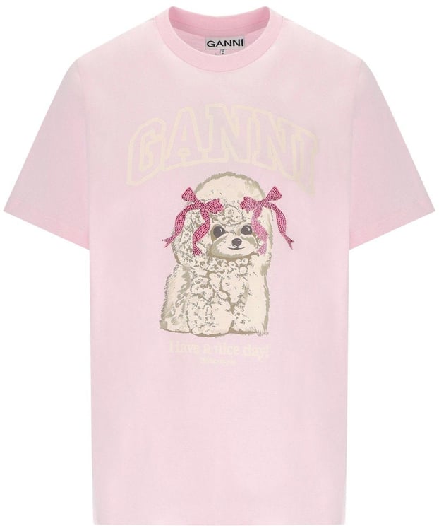 Ganni GANNI POODLE T-SHIRT