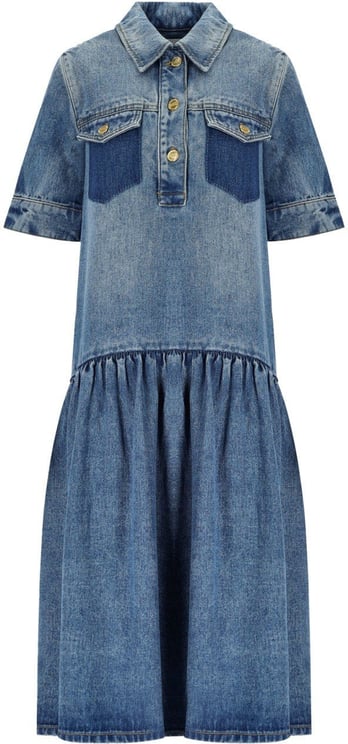 Ganni GANNI DENIM SHIRT DRESS