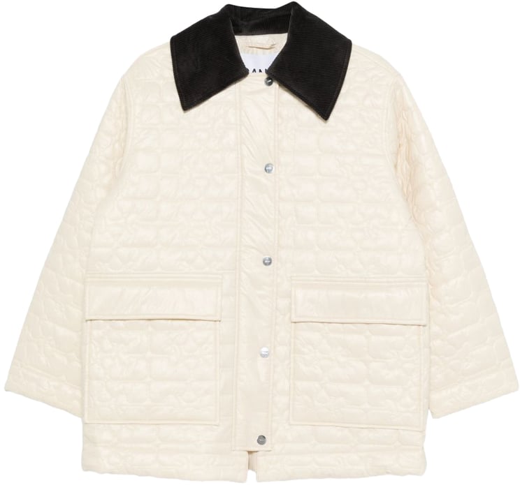 Ganni Jackets Ivory