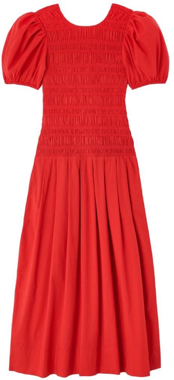 Ganni Dresses Red