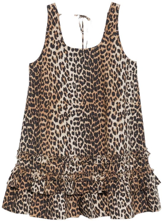 Ganni Dresses Leopard Print