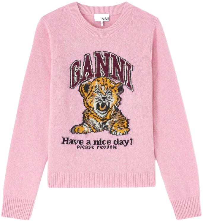 Ganni Sweaters Pink