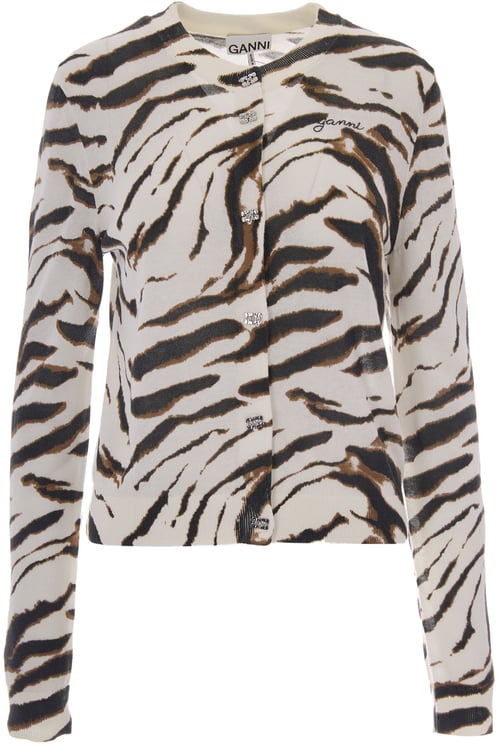Ganni Sweaters Egret