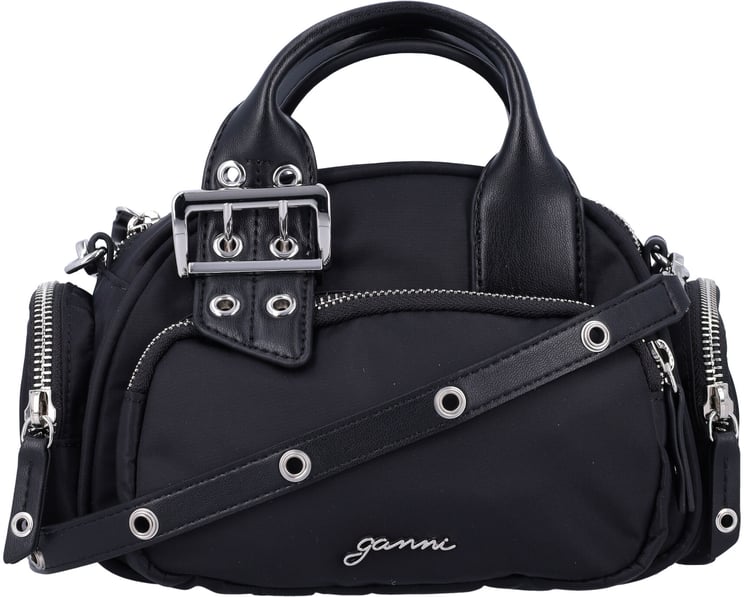 Ganni Bucky Polochon Small Nero