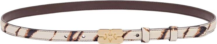 Ganni Belts Beige